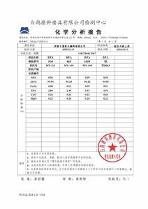 棕刚玉 2020-12月